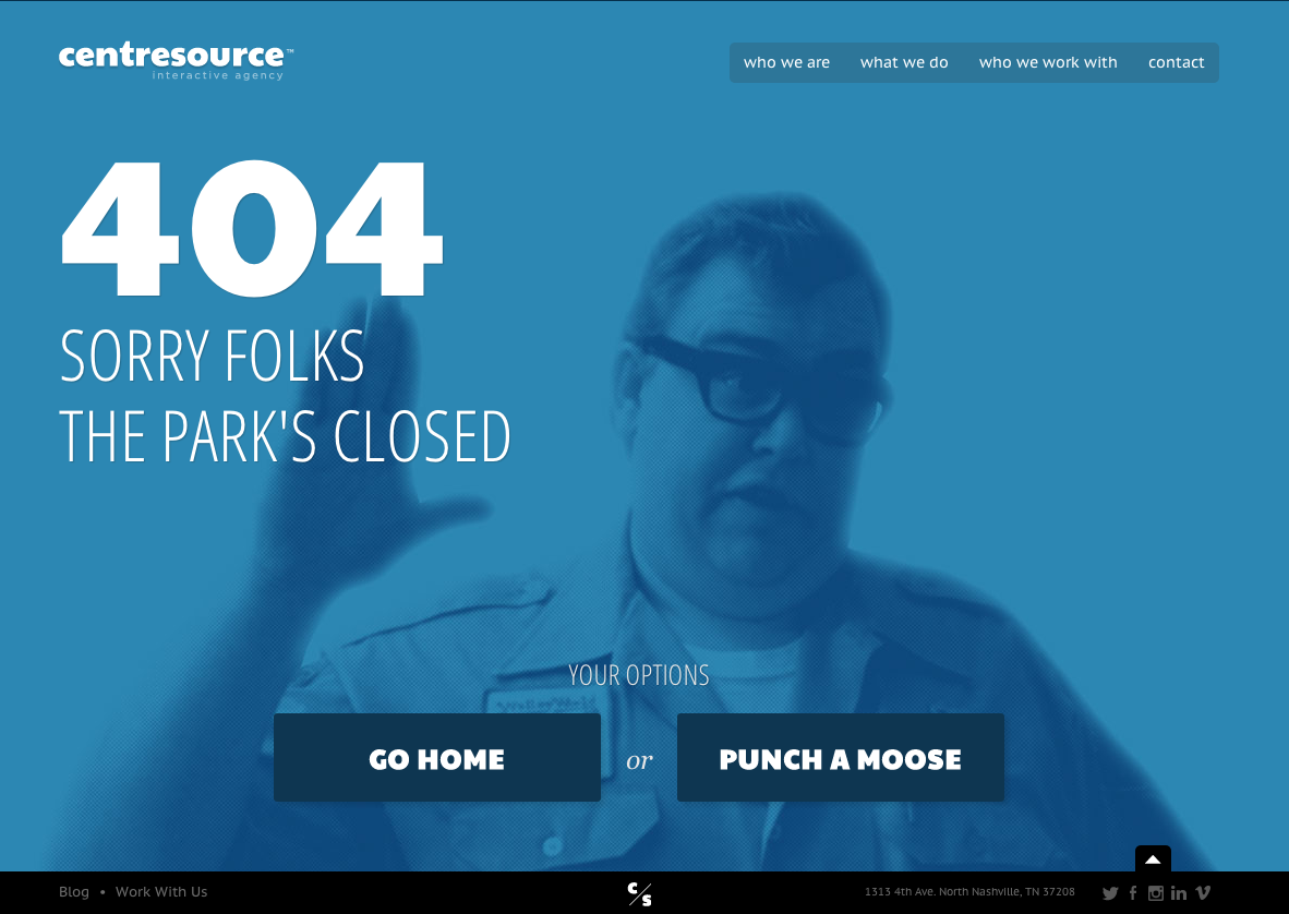 Best 404 page ever!